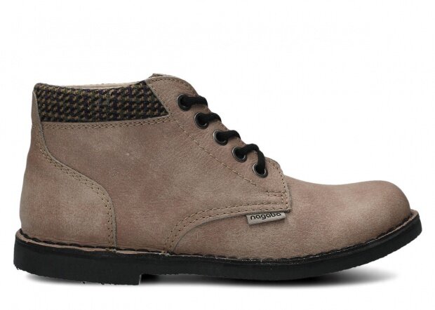 Trekking ankle boot NAGABA 079 beige cloud leather