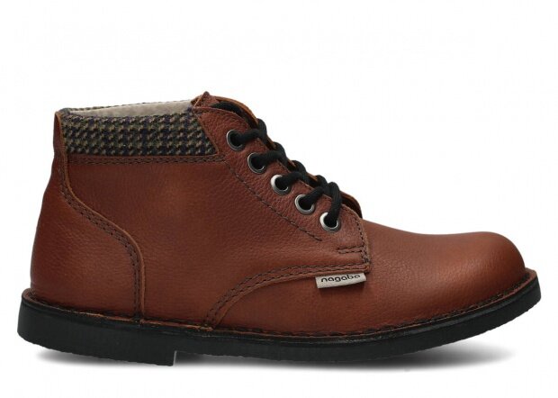 Trekking ankle boot NAGABA 079 brown cloud leather
