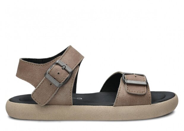 Youth shoes sandal NAGABA 026 beige cloud leather
