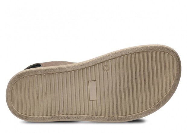 Youth shoes sandal NAGABA 026 beige cloud leather