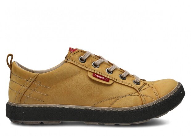Shoe NAGABA 243 yellow samuel leather
