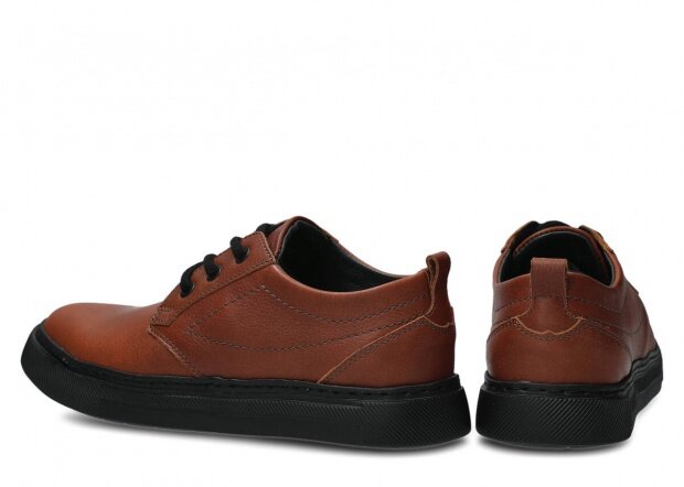 Shoe NAGABA 032 brown cloud leather