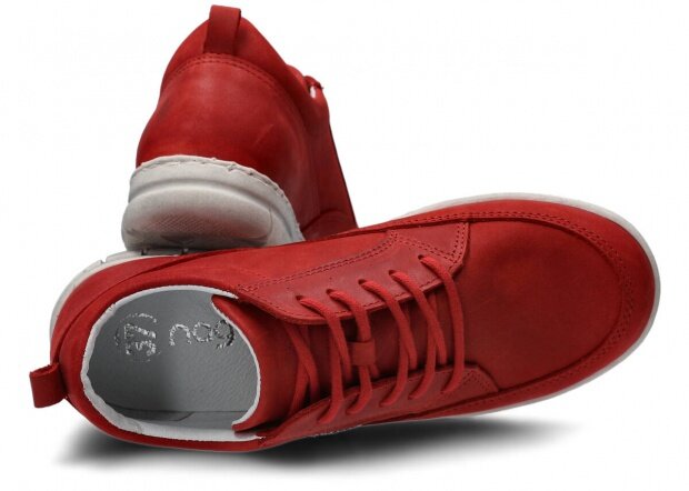 Shoe NAGABA 030 red parma leather