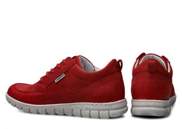 Shoe NAGABA 030 red parma leather