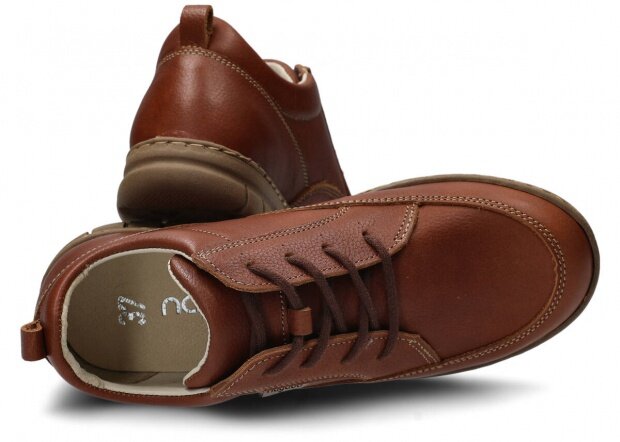 Shoe NAGABA 030 brown cloud leather