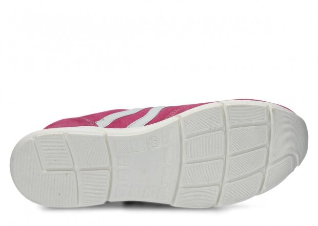Shoe NAGABA 127 pink velours leather
