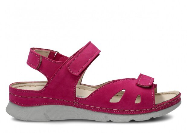 Women's sandal NAGABA 102 pink samuel leather