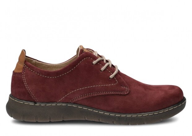 Shoe NAGABA 331 burgundy samuel leather