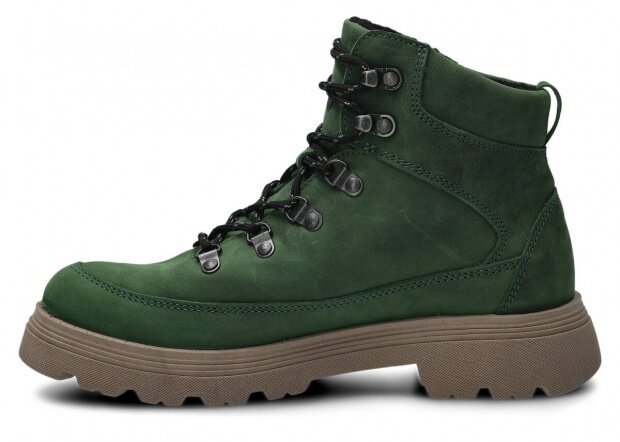 Trekking ankle boot NAGABA 287 green crazy leather