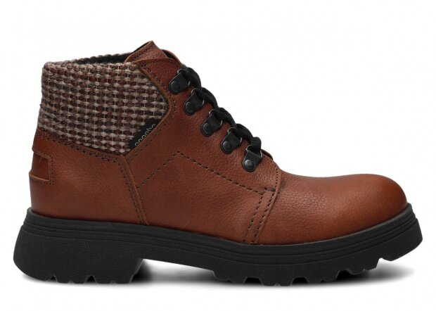 Trekking ankle boot NAGABA 114 brown cloud leather