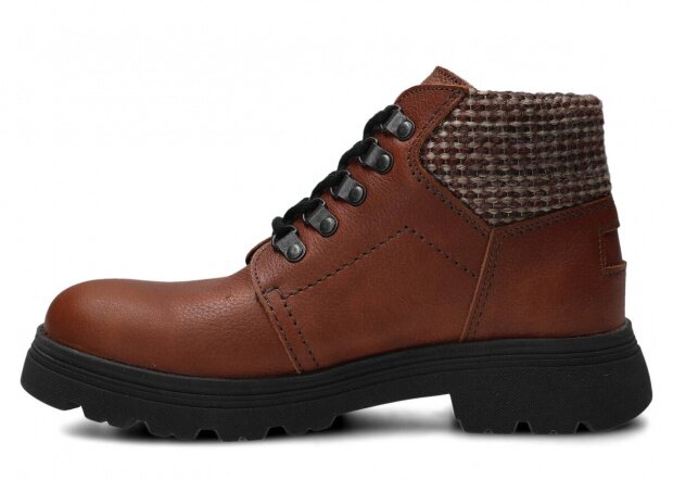 Trekking ankle boot NAGABA 114 brown cloud leather