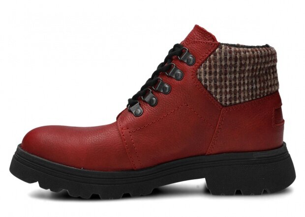 Trekking ankle boot NAGABA 114 red cloud leather