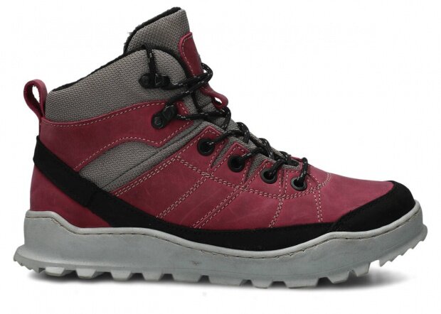 YOUTH BOOT MODEL 244 PINK CRAZY + FELT - SIZE 38