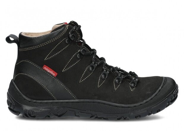 Trekking ankle boot NAGABA 240 black crazy leather