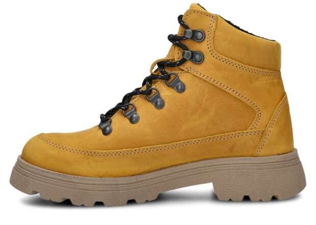 Trekking ankle boot NAGABA 287 yellow crazy leather