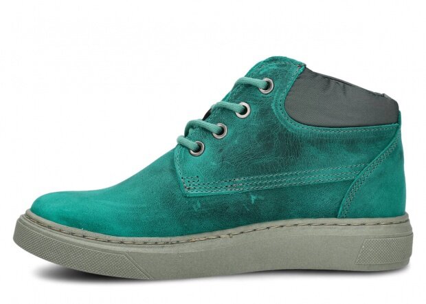 Women's ankle boot NAGABA 615 emerald crazy leather
