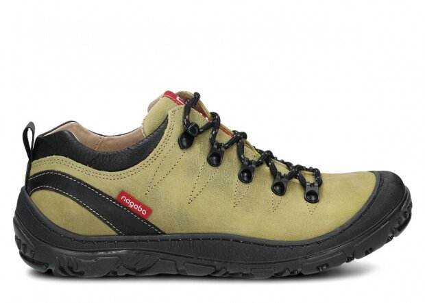 Trekking shoe NAGABA 241 green barka leather