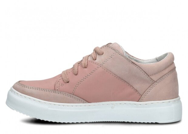 SHOE NAGABA 012 CORAL SOVAGE LEATHER - 36