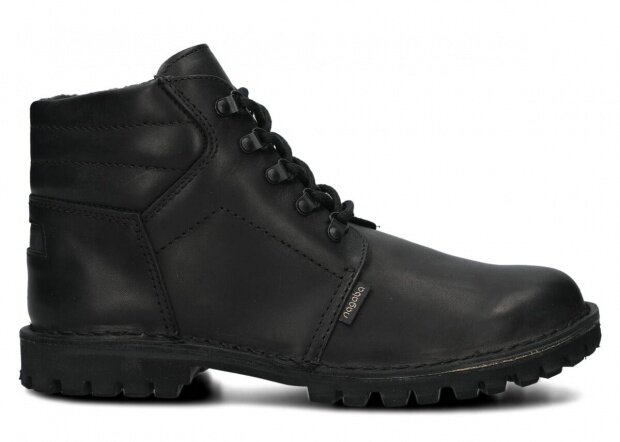 HIKING BOOT NAGABA 112 LUCZ BLACK MAGNUM LEATHER + FELT - 45