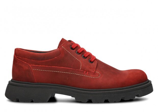 Men's shoe NAGABA 475 red crazy leather