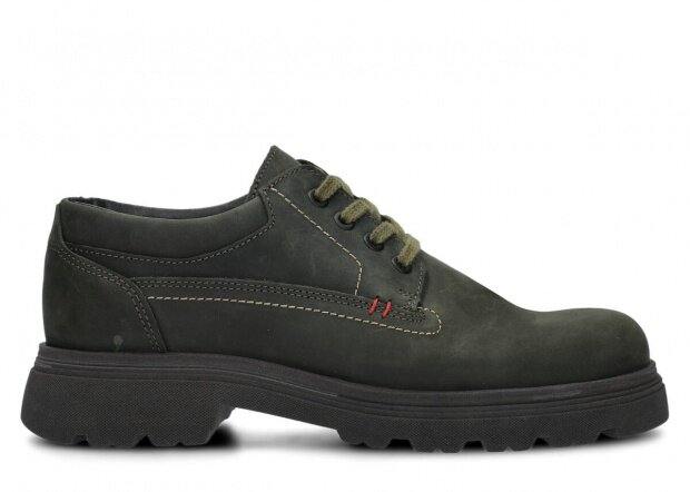 Men's shoe NAGABA 475 khaki crazy leather