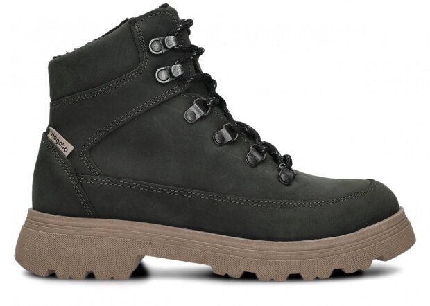 Trekking ankle boot NAGABA 287 khaki crazy leather