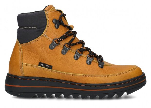 Women's ankle boot NAGABA 609 yellow cloud leather