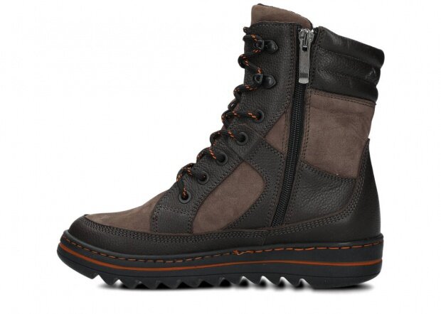 YOUTH BOOT MODEL 397 OLIVE FAEDA + FELT - SIZE 37