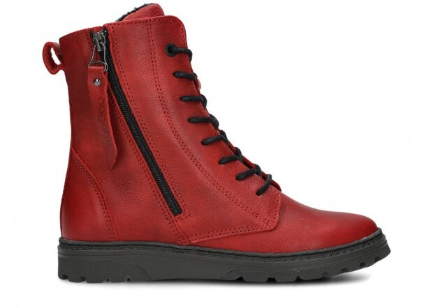 Ankle boot NAGABA 099 red cloud leather