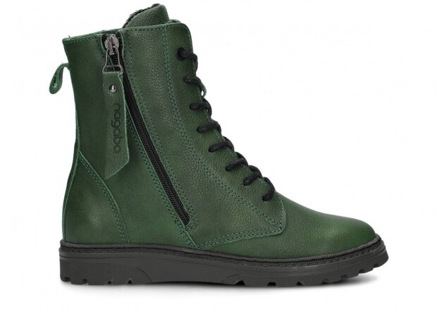 Ankle boot NAGABA 099 green cloud leather
