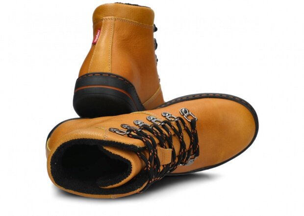 Trekking ankle boot NAGABA 281 yellow cloud leather