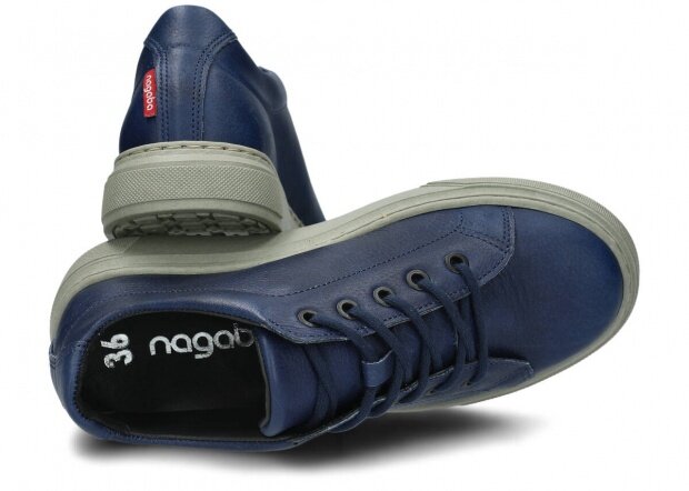 Shoe NAGABA 618 navy blue cloud leather