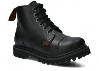 Combat booty SHARK NAGABA 6H<br /> black bosman leather