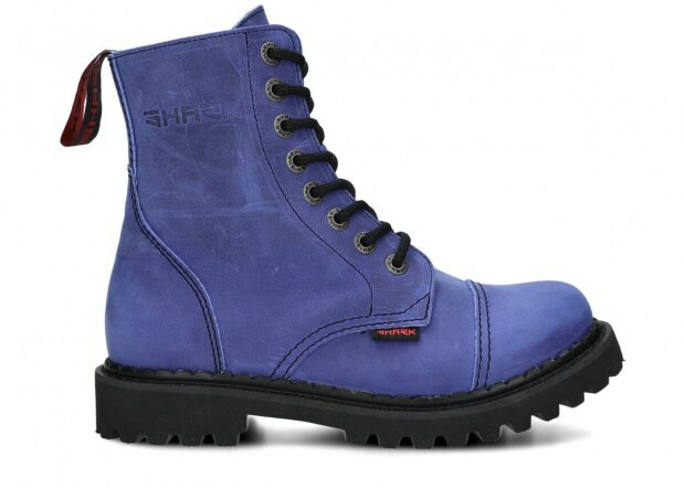 Combat booty SHARK NAGABA 8H cornflower crazy leather
