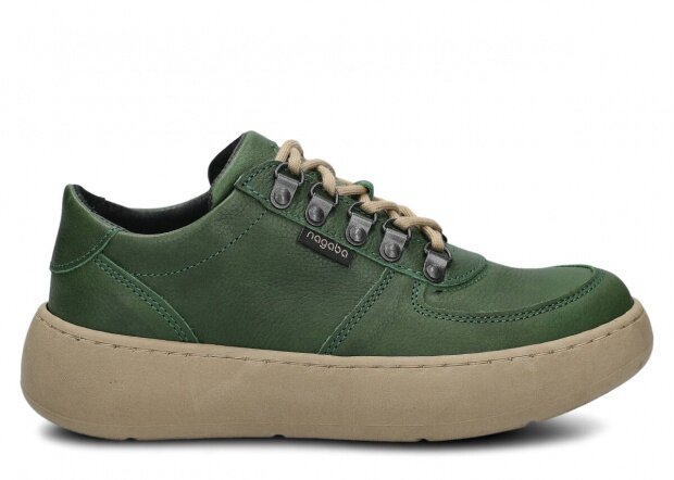 Shoe NAGABA 314 green cloud leather