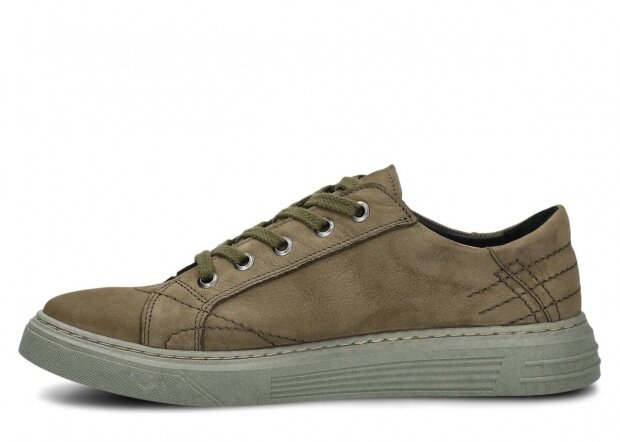 Men's shoe NAGABA 412 khaki samuel leather