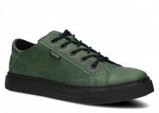 Men's shoe NAGABA 411 green cloud leather