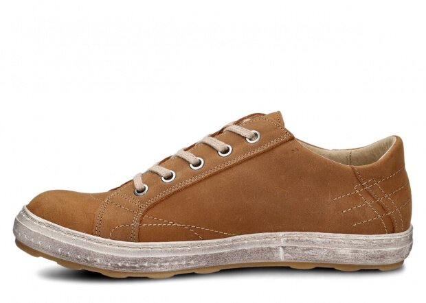 Men's shoe NAGABA 410 brown crazy leather