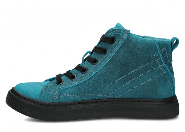 Ankle boot NAGABA 252 turquoise crazy leather