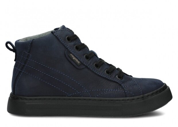 Ankle boot NAGABA 252 navy blue crazy leather