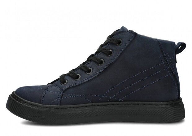 Ankle boot NAGABA 252 navy blue crazy leather