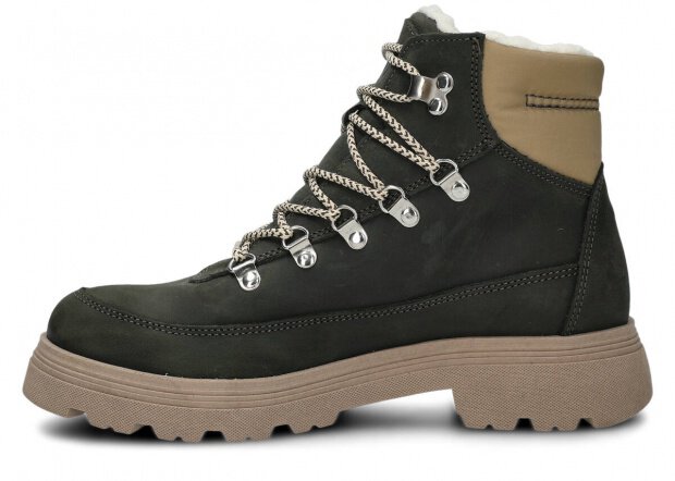 Trekking ankle boot NAGABA 285 khaki crazy leather