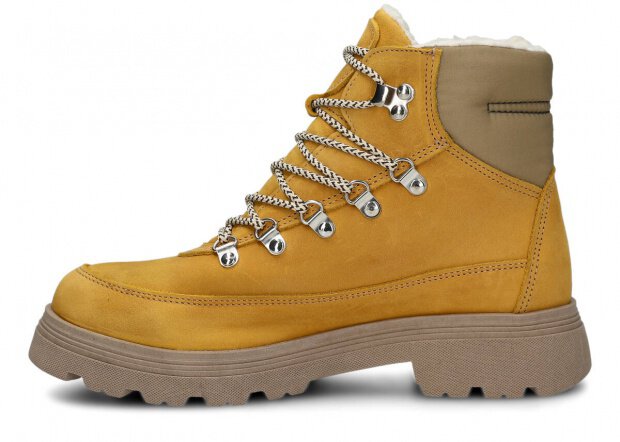 Trekking ankle boot NAGABA 285 yellow crazy leather