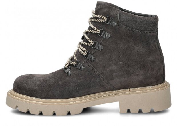 WOMEN ANKLE BOOTS EVENEMENT MODEL 2810 GREY SAMUE - SIZE 37