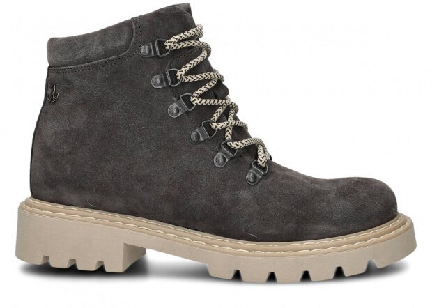WOMEN ANKLE BOOTS EVENEMENT MODEL 2810 GREY SAMUE - SIZE 37
