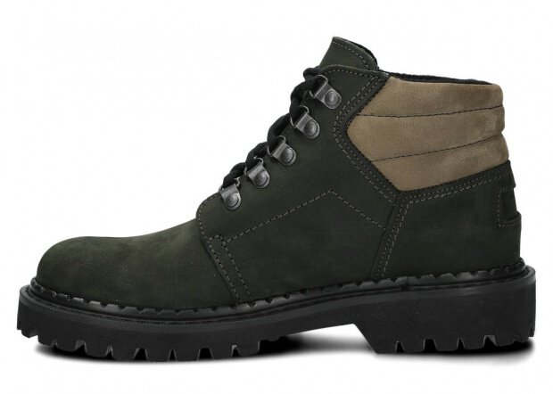 HIKING BOOT NAGABA 112 KHAKI CRAZY + FELT - SIZE 38
