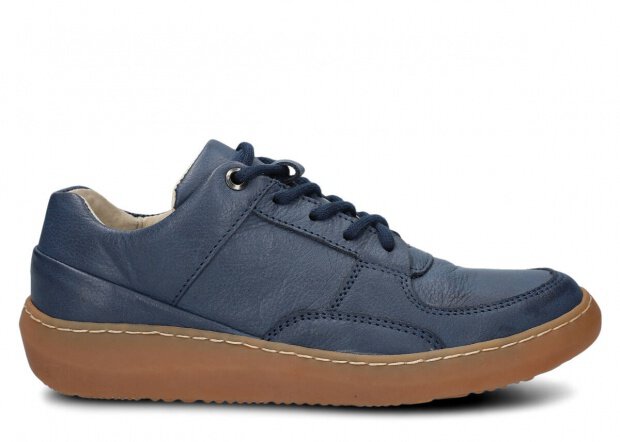 YOUTH SHOE MODEL 128 NAVY BLUE RUSTIC - SIZE 37