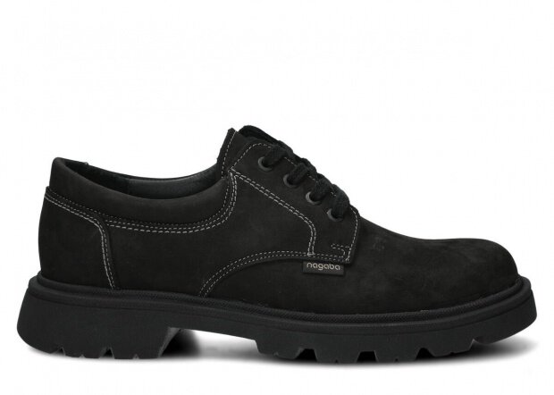 MEN SHOES MODEL 475 BLACK CRAZY - SIZE 42