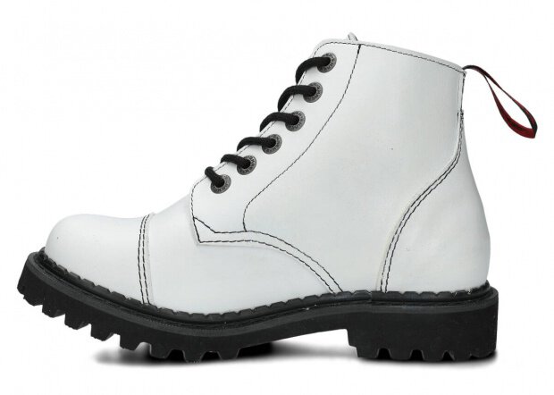 MEN BOOTS MODEL 06H WHITE VEGAN - SIZE 40