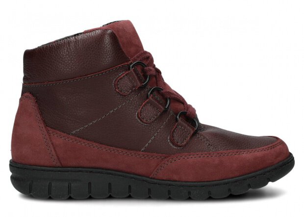 Ankle boot NAGABA 386 burgundy samuel leather